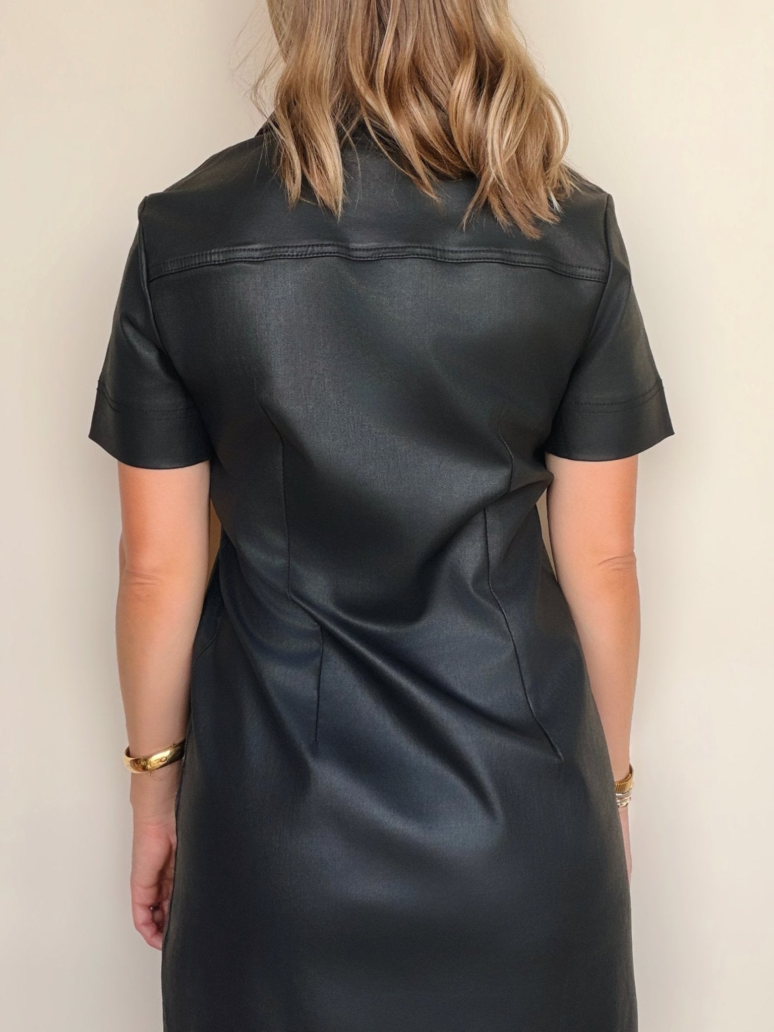 Tatiana Coated Dress - Elle Maxine