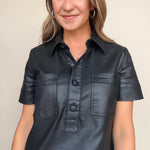 Tatiana Coated Dress - Elle Maxine