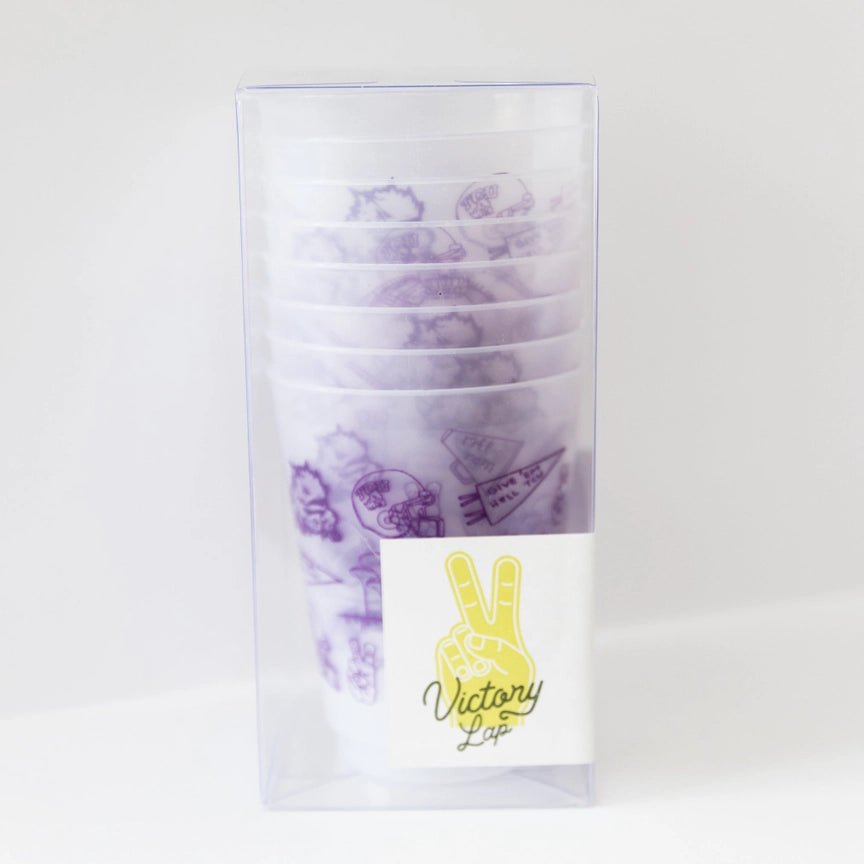 TCU Shatterproof Cups - Set of 8 - Elle Maxine