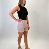 Terry Patch Pocket Short - Quartz - Elle Maxine