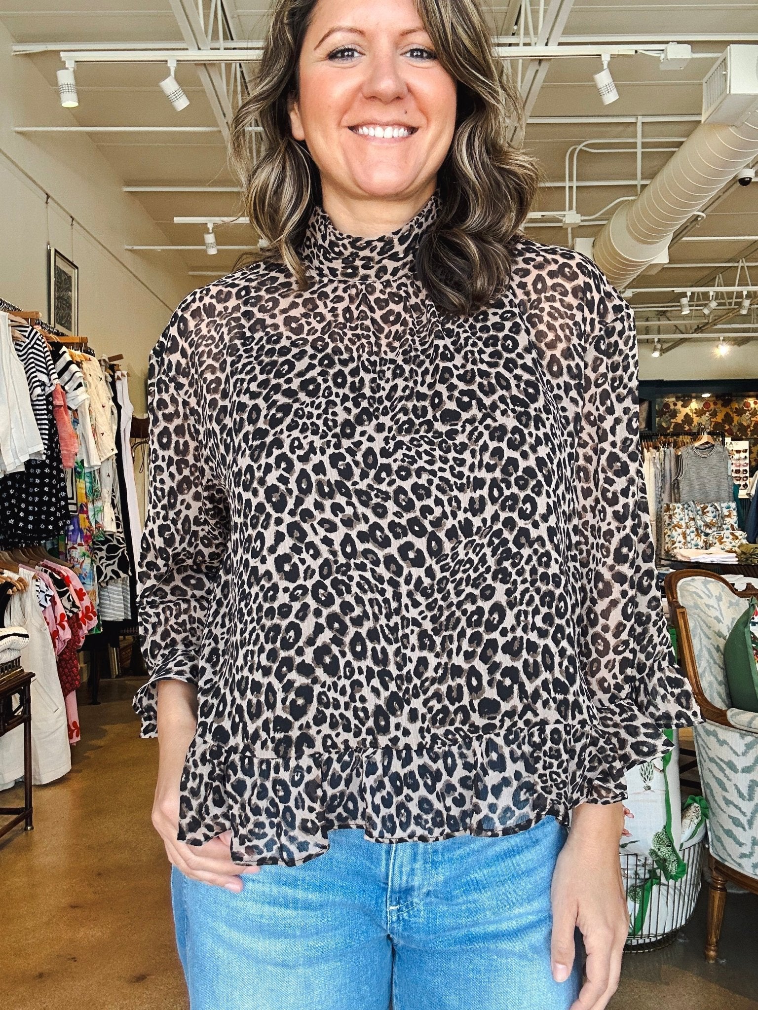 The Adore Blouse- French Kitty