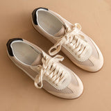 The Kyla Sneaker - Almond - Elle Maxine