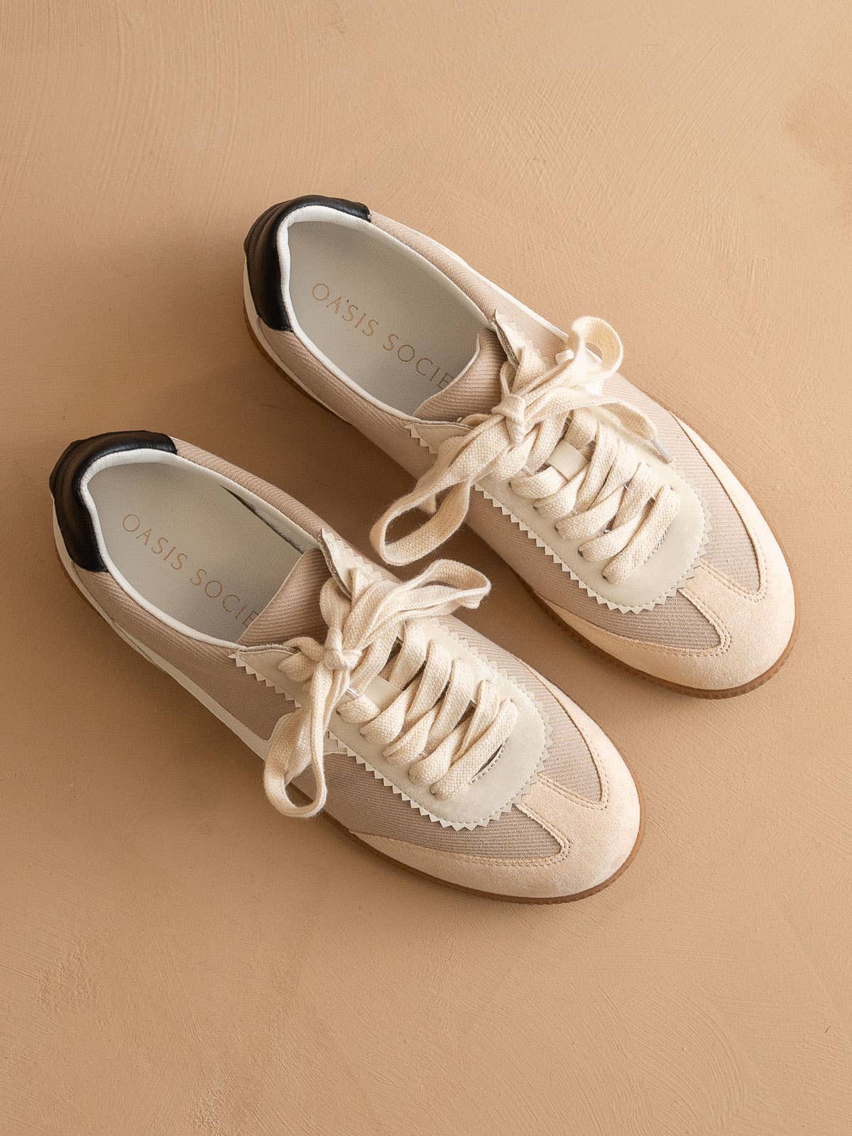 The Kyla Sneaker - Almond - Elle Maxine