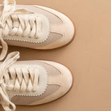 The Kyla Sneaker - Almond - Elle Maxine
