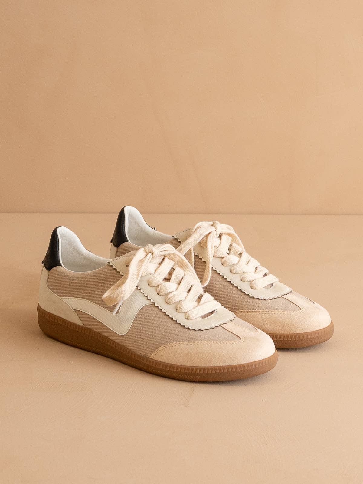 The Kyla Sneaker - Almond - Elle Maxine
