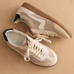 The Kyla Sneaker - Almond - Elle Maxine