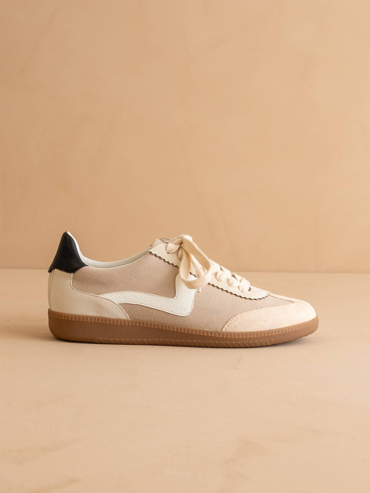 The Kyla Sneaker - Almond - Elle Maxine