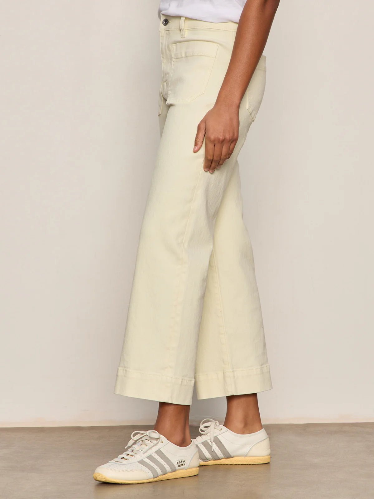 The Marine Pant - Washed Lemon - Elle Maxine