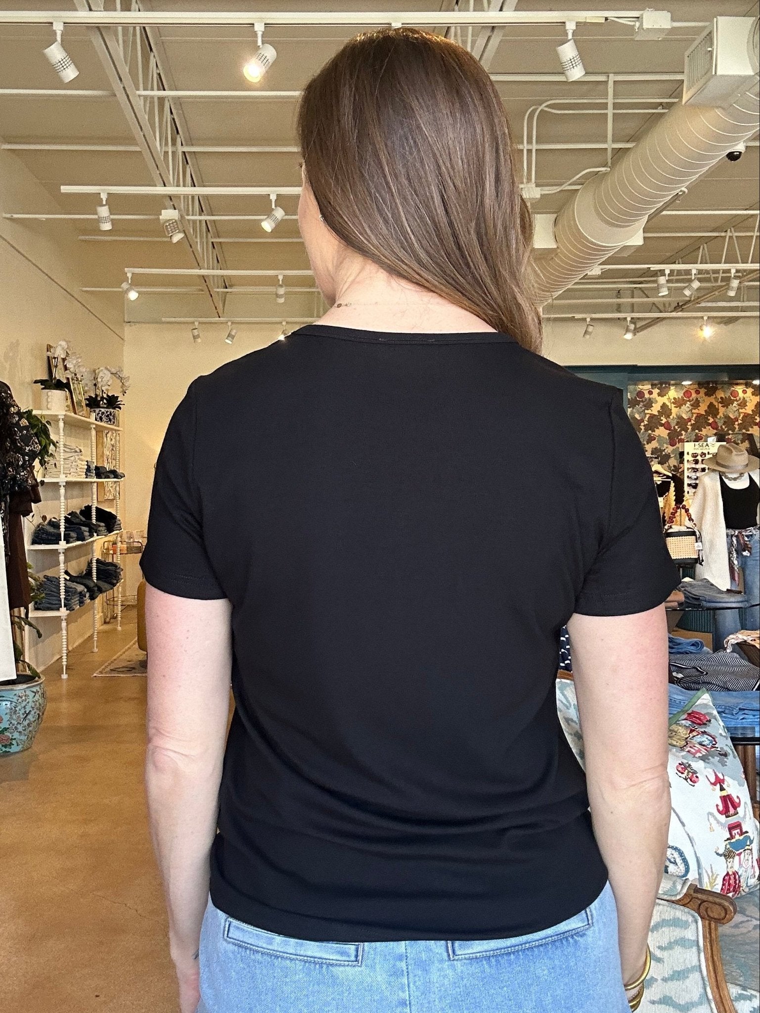 The Perfect Tee - Black - Elle Maxine