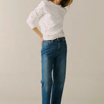 The Vancouver Straight Leg Jeans - Elle Maxine