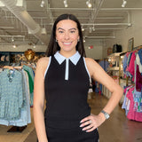 Tianna Half - Zip Collared Top - Elle Maxine