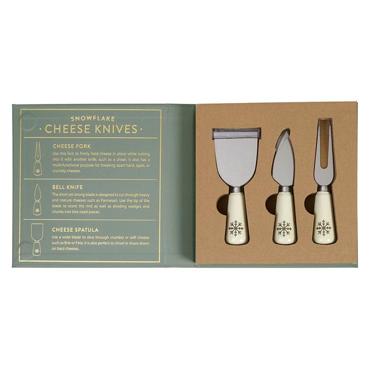 'Tis The Season Cheese Knife Set - Elle Maxine