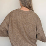 Tori Slouchy Knit Sweater - Elle Maxine