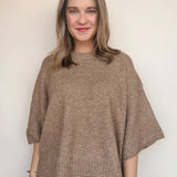Tori Slouchy Knit Sweater - Elle Maxine