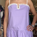 Trixie Drop Waist Dress - Lavender - Elle Maxine