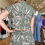 Tropic Button Down Shirtdress - Elle Maxine