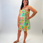 Tropical Mosaic Cami Dress - Elle Maxine
