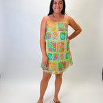 Tropical Mosaic Cami Dress - Elle Maxine