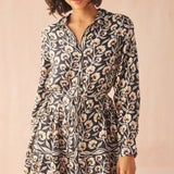 Tula Mini Dress - Porcini - Elle Maxine