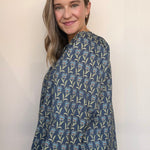 Twilight Bloom Blouse - Elle Maxine