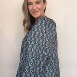 Twilight Bloom Blouse - Elle Maxine