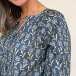 Twilight Bloom Blouse - Elle Maxine