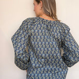 Twilight Bloom Blouse - Elle Maxine