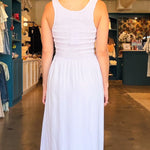 Tyler Smocked Midi Dress - Elle Maxine