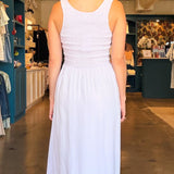 Tyler Smocked Midi Dress - Elle Maxine