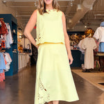 Verbena Scalloped Skirt Set - Elle Maxine