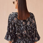 Verde Blouse - Sofi Midnight - Elle Maxine