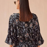 Verde Blouse - Sofi Midnight - Elle Maxine