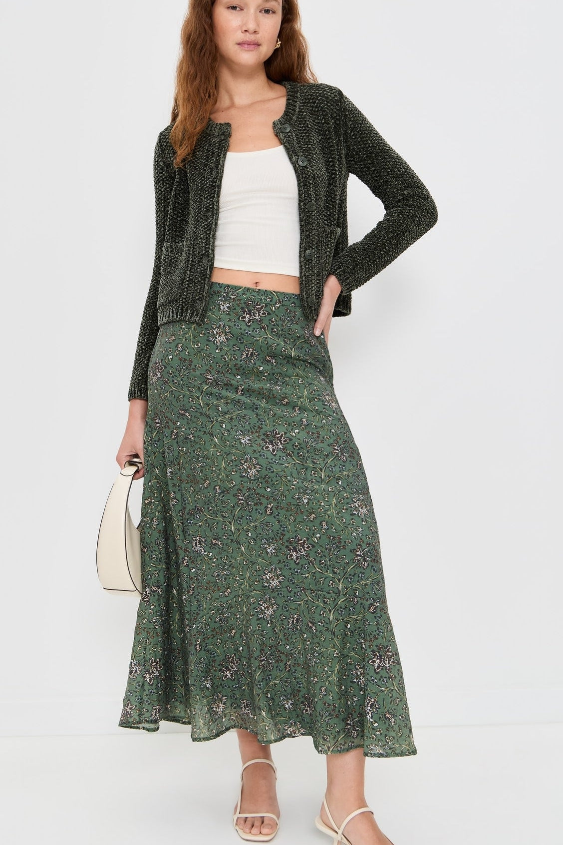 Versailles Floral Skirt - Elle Maxine