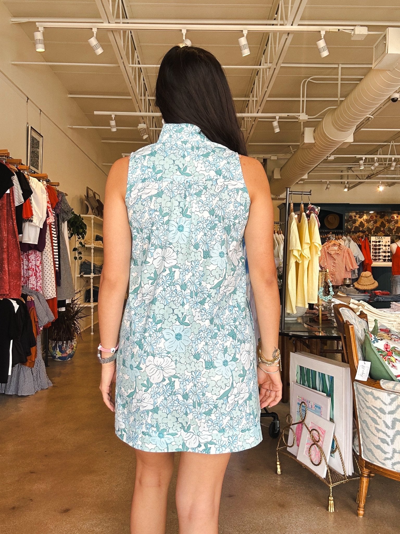 Victoria Dress - Seaspray Soiree - Elle Maxine