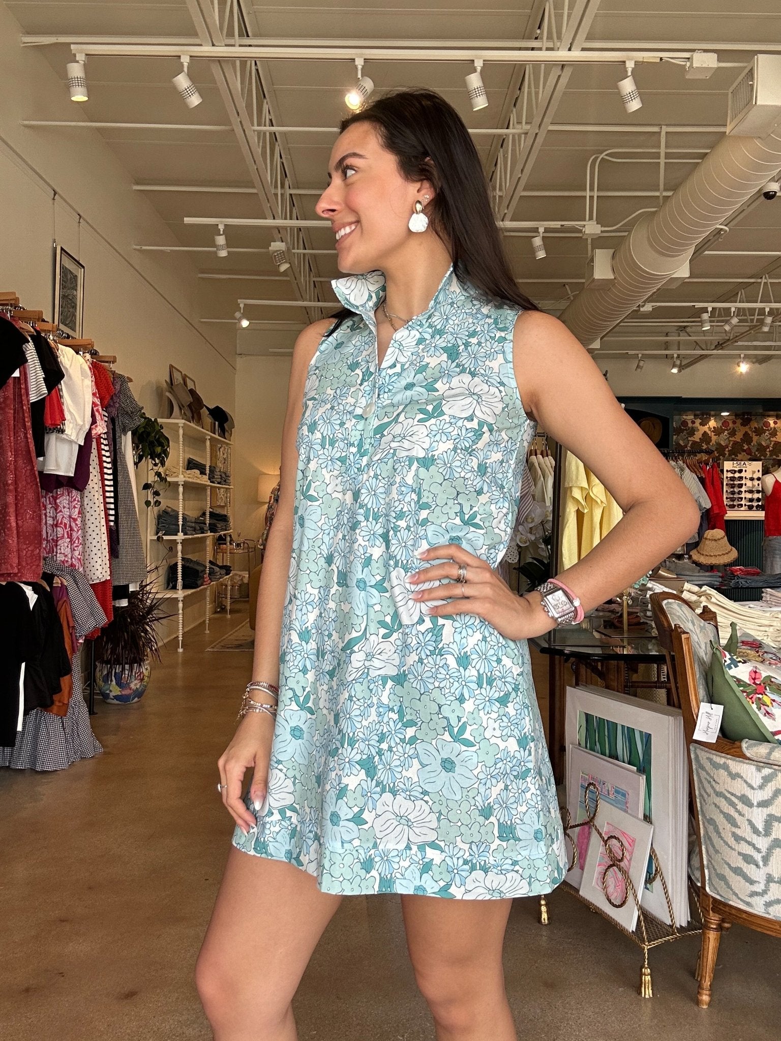 Victoria Dress - Seaspray Soiree - Elle Maxine