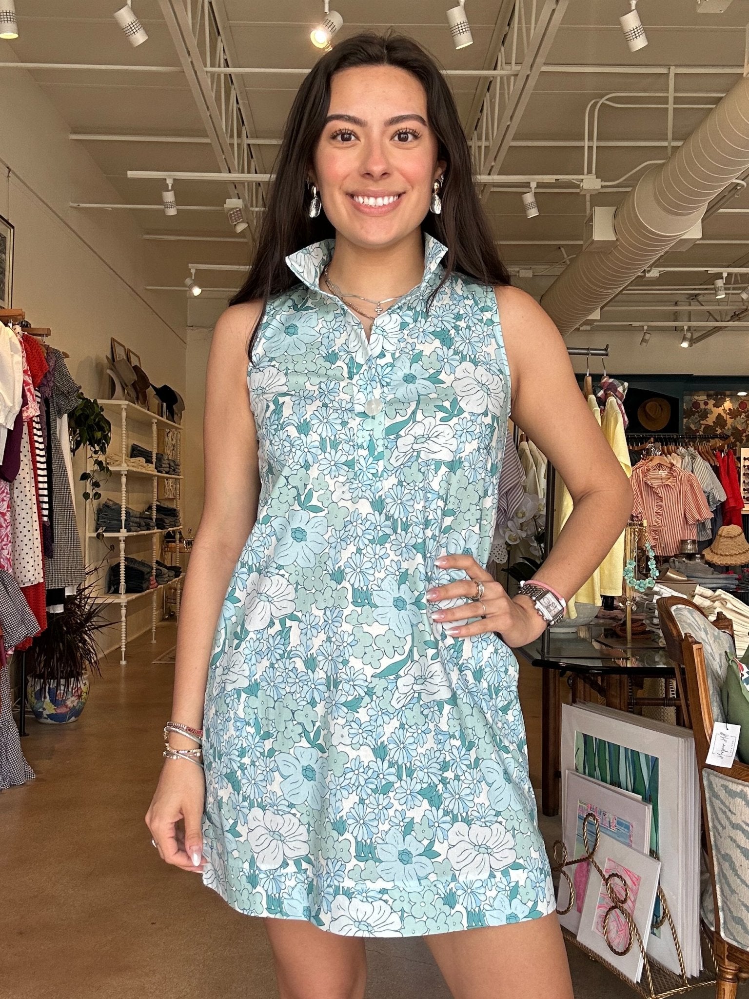 Victoria Dress - Seaspray Soiree - Elle Maxine