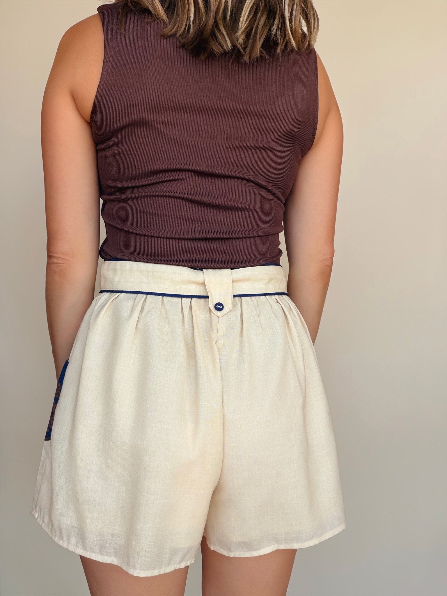 Viola Belted Shorts - Elle Maxine