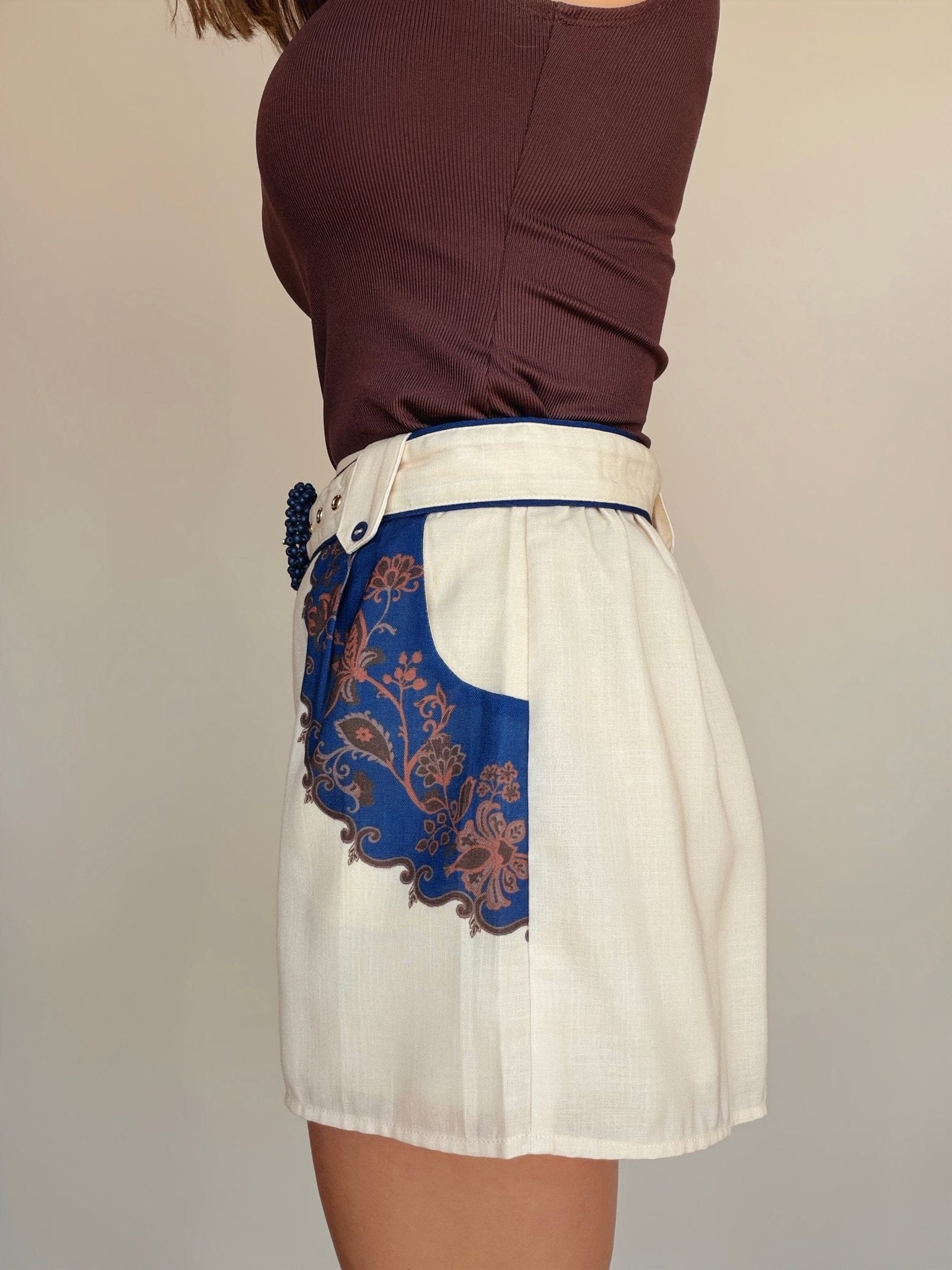 Viola Belted Shorts - Elle Maxine