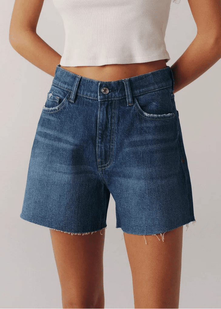 Vvi Relaxed Short - Mermaid Blues - Elle Maxine