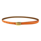 Wave Buckle Belt - Orange - Elle Maxine