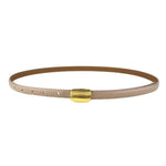 Wave Buckle Belt - Tan - Elle Maxine