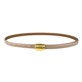 Wave Buckle Belt - Tan - Elle Maxine