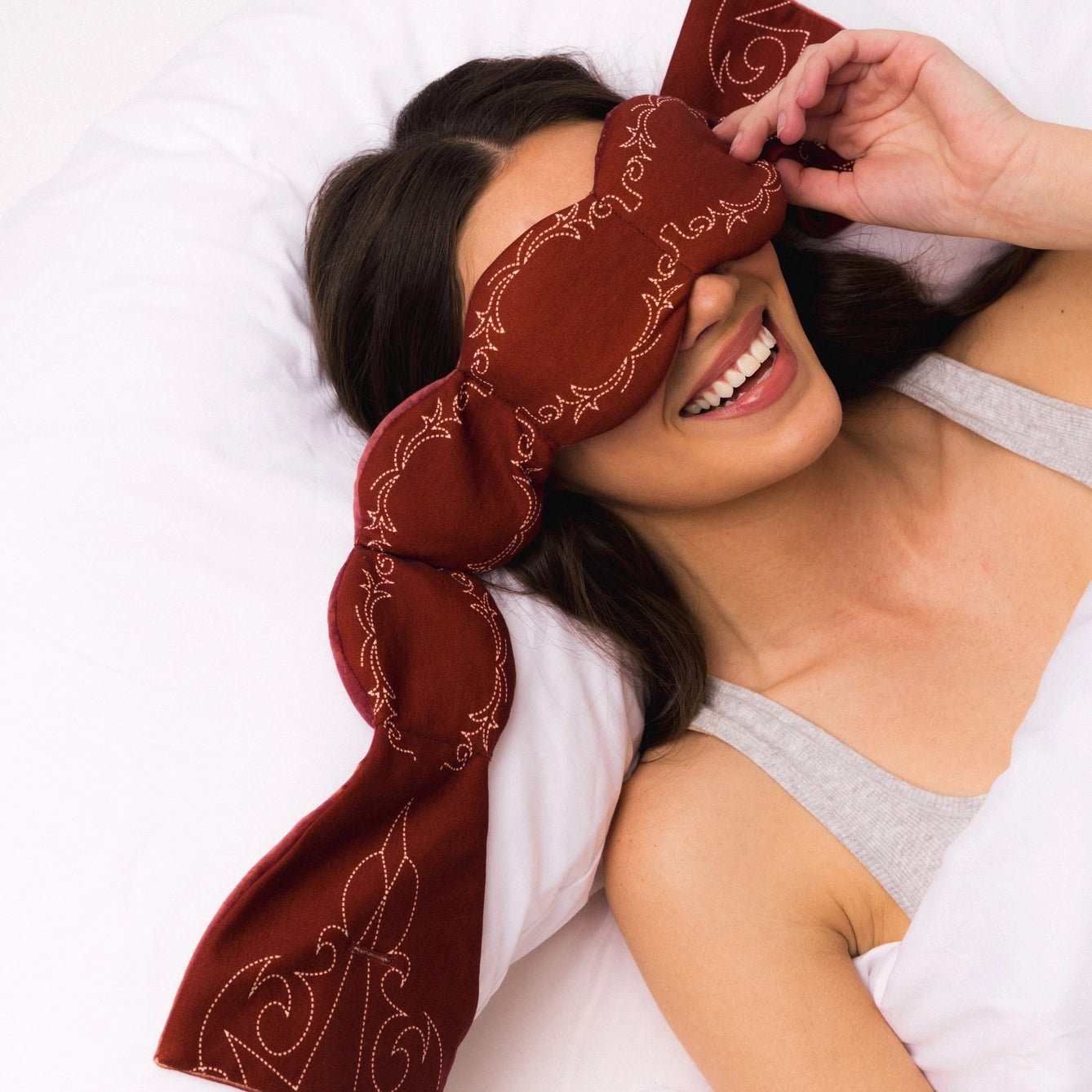 Weighted Sleep Mask- Western - Elle Maxine