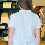 Whitney Embroidered Blouse - Elle Maxine