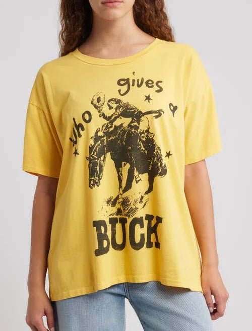 Who Gives a Buck Tee - Elle Maxine