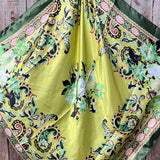 Wild Rag - Green Floral Paisley - Elle Maxine