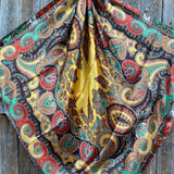 Wild Rag - Multi - Colored Paisley - Elle Maxine