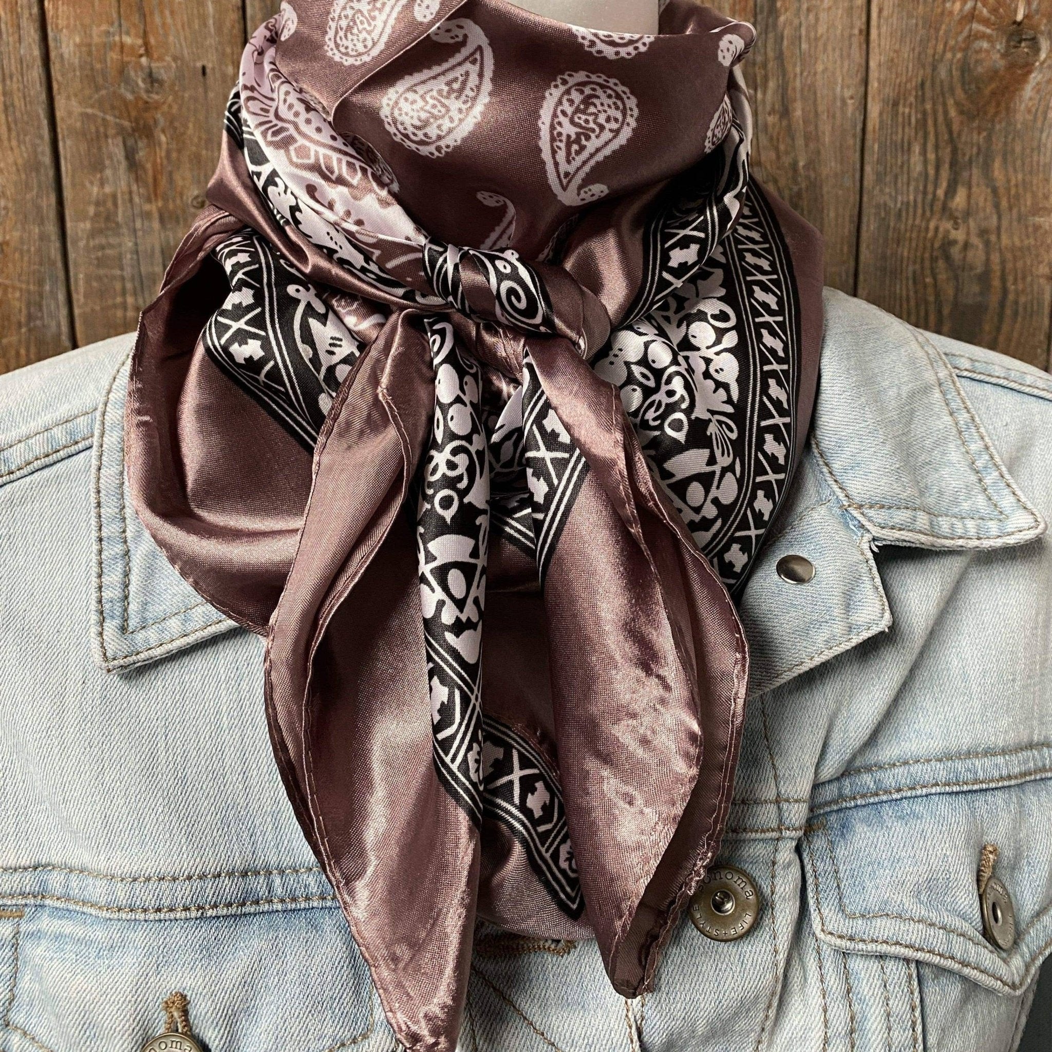 Wild Rag - Two Tone Paisley - Elle Maxine