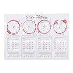 Wine Tasting Placemats - Elle Maxine