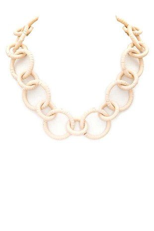 Wren Wrapped Chain Necklace - Elle Maxine